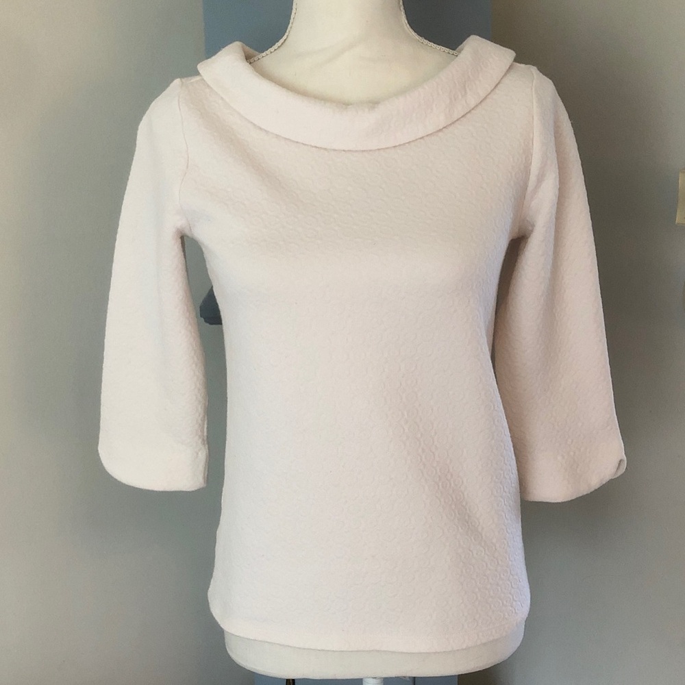 Ann Taylor off white Boatneck Sweater